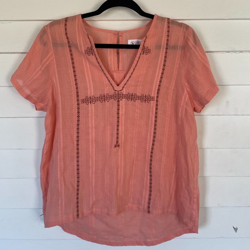 Embroidered T-Shirt Blouse